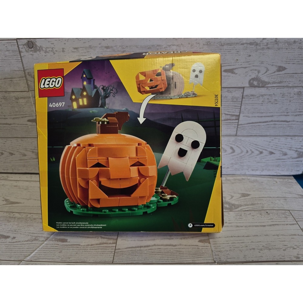 LEGO Creator 40697 Halloween Pumpkin Building Toy Box Damage READ - Picture 5 of 8